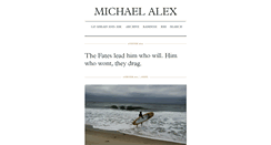 Desktop Screenshot of michaelalex.com